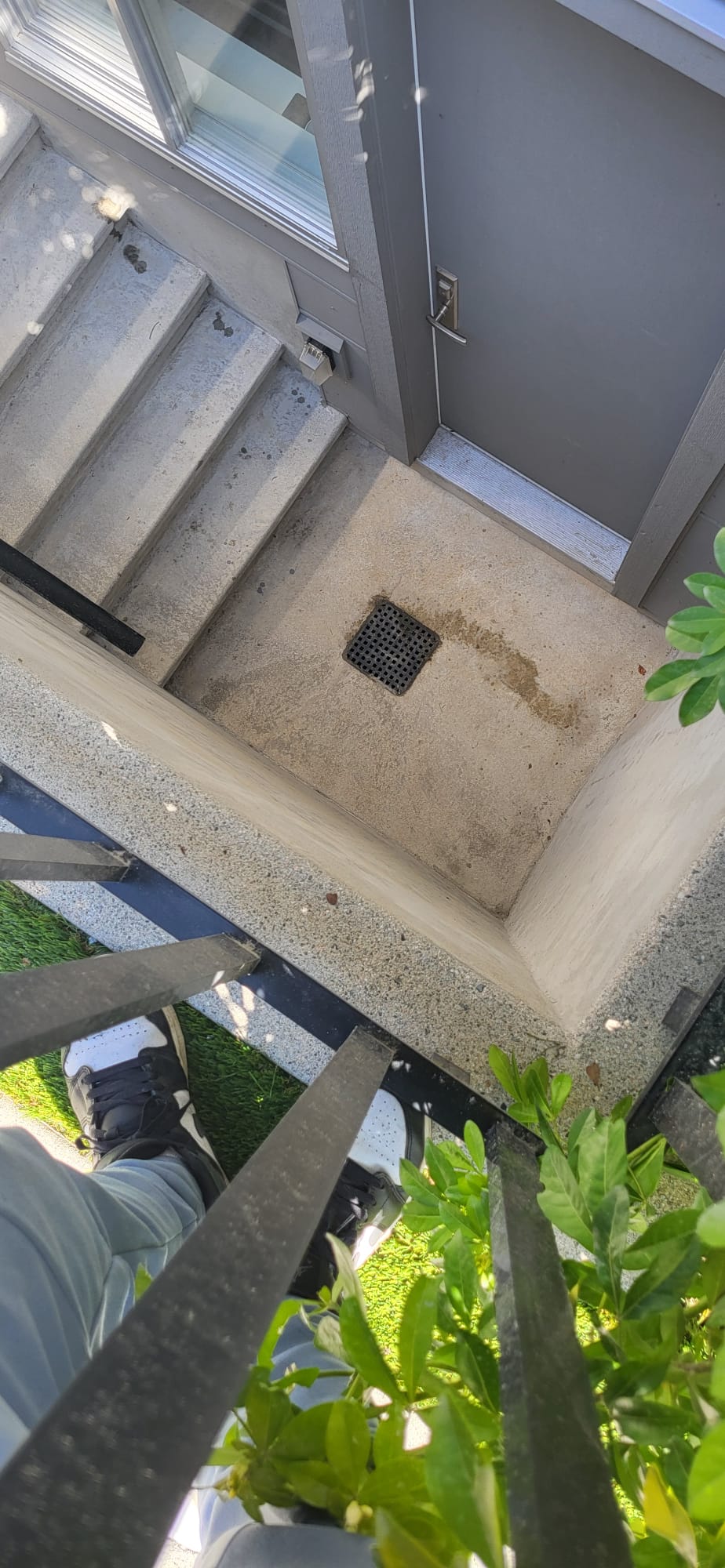 Concrete after