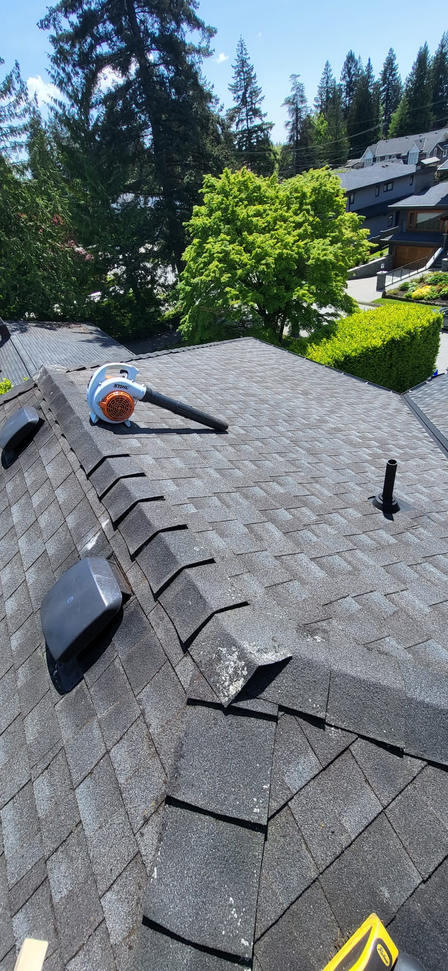 Clean roof