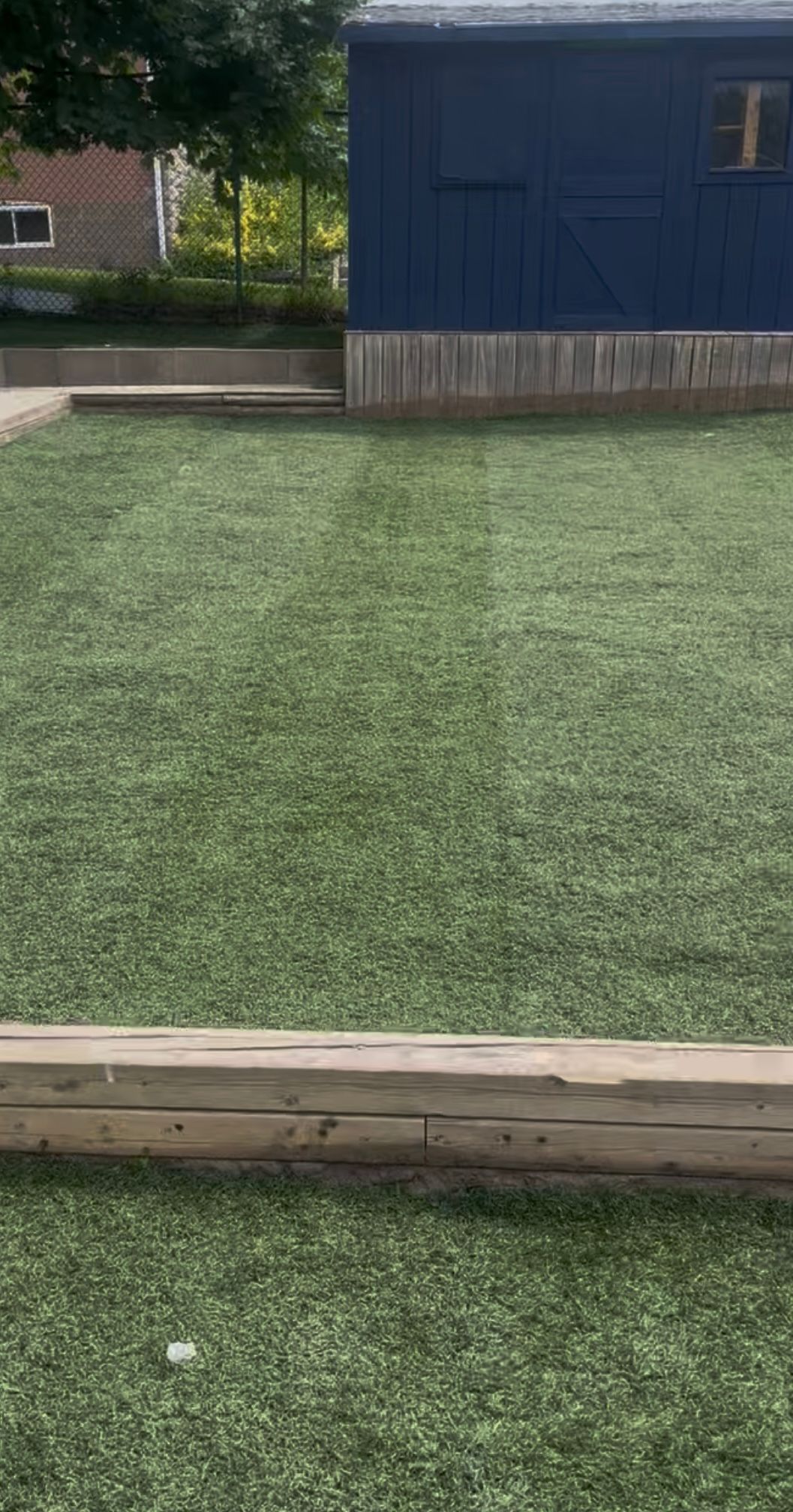 After turf