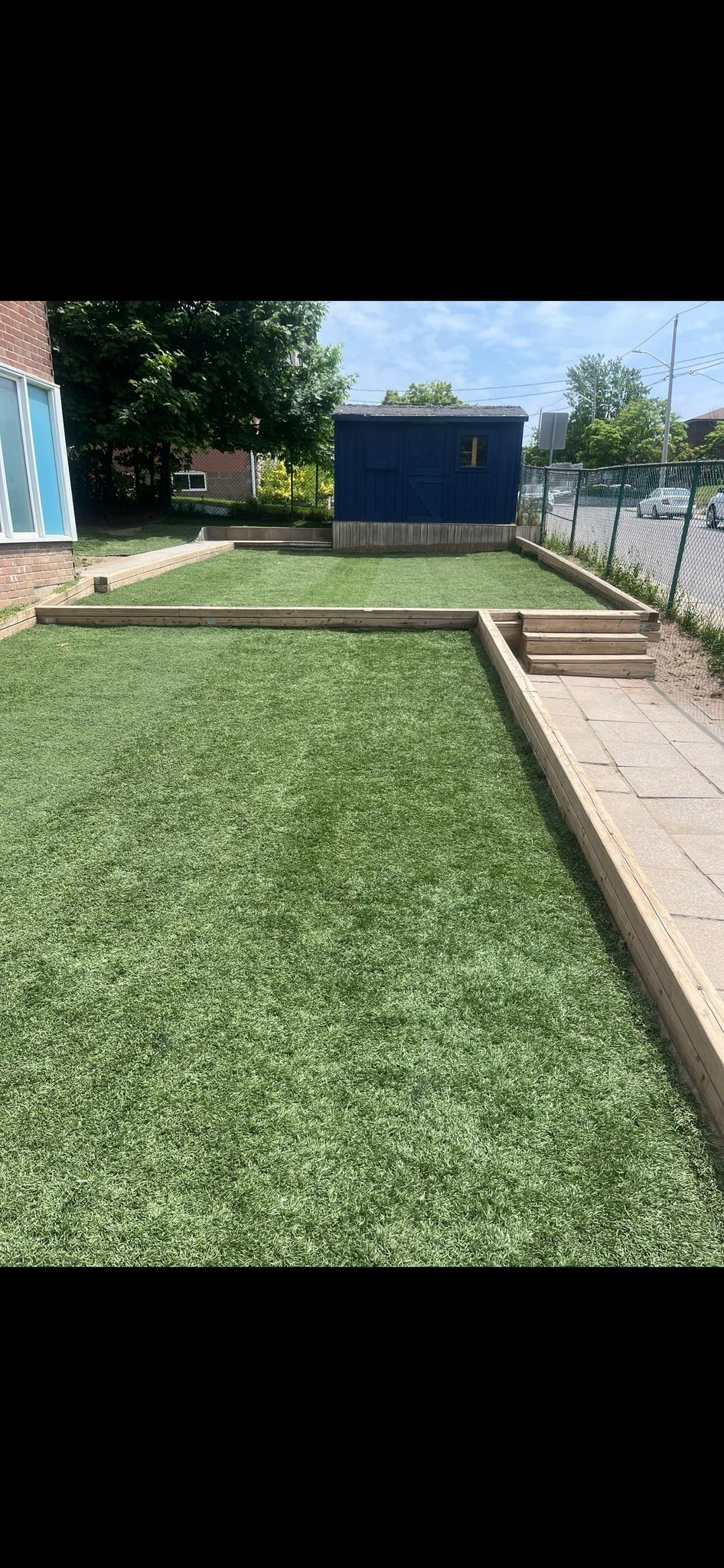 Turf installation