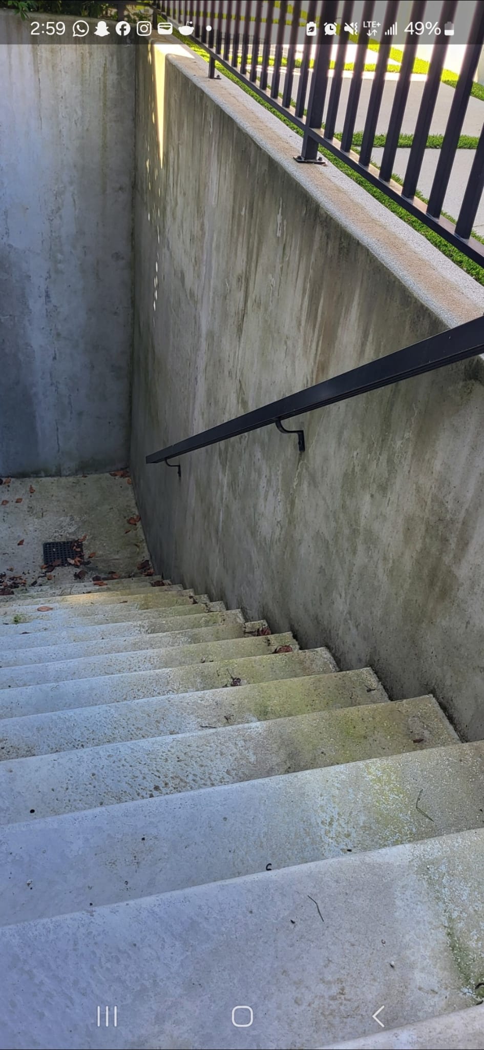 Steps before